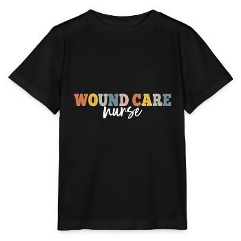 Infirmière en soins des plaies Infirmière autorisée IA IA - T-shirt bio MINI CREATOR Stanley/Stella Enfant - noir - Devant - Mikhail (115cm)
