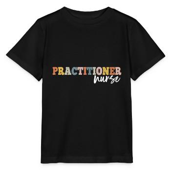 Praticienne Infirmière autorisée Infirmière autorisée IA IAA - T-shirt bio MINI CREATOR Stanley/Stella Enfant - noir - Devant - Mikhail (115cm)