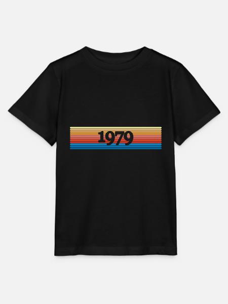 1979 1979 - Stanley/Stella Kinder T-Shirt MINI CREATOR - Schwarz