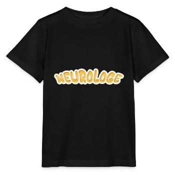 Job Neurologist - Stanley/Stella MINI CREATOR Kids’ T-Shirt - black - Front - Mikhail (115cm)