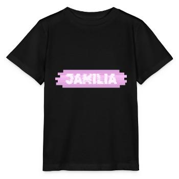 Jamili als Frauenname - Stanley/Stella Kinder T-Shirt MINI CREATOR  - Schwarz - Vorne - Mikhail (115cm)