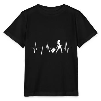 Travel Holiday Travel - Stanley/Stella MINI CREATOR Kids’ T-Shirt - black - Front - Mikhail (115cm)