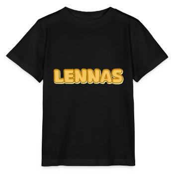 Cadeau pour Lennas - T-shirt bio MINI CREATOR Stanley/Stella Enfant - noir - Devant - Mikhail (115cm)