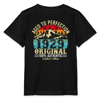 Aged to perfection 1929 Original - Stanley/Stella MINI CREATOR Kids’ T-Shirt - black - Front - Mikhail (115cm)