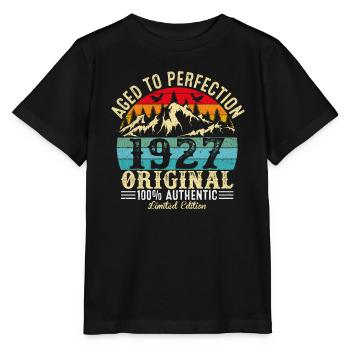 Aged to perfection 1927 Original - Stanley/Stella MINI CREATOR Kids’ T-Shirt - black - Front - Mikhail (115cm)