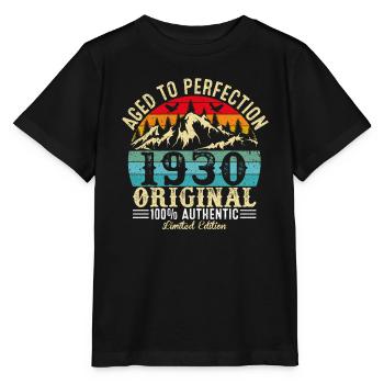 Aged to perfection 1930 Original - Stanley/Stella MINI CREATOR Kids’ T-Shirt - black - Front - Mikhail (115cm)