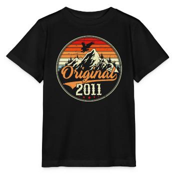 Original 2011 - Stanley/Stella Kinder T-Shirt MINI CREATOR  - Schwarz - Vorne - Mikhail (115cm)