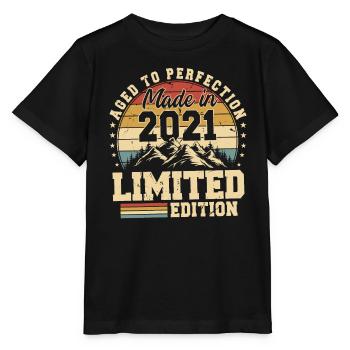 One of a kind since 2021 - Stanley/Stella MINI CREATOR Kids’ T-Shirt - black - Front - Mikhail (115cm)