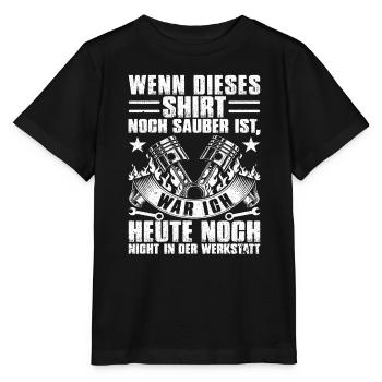 Wenn Dieses Shirt Noch Sauber Ist - Stanley/Stella Kinder T-Shirt MINI CREATOR  - Schwarz - Vorne - Mikhail (115cm)