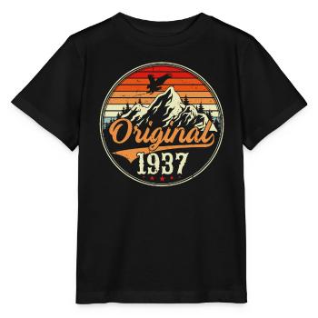 Original 1937 - T-shirt bio MINI CREATOR Stanley/Stella Enfant - noir - Devant - Mikhail (115cm)