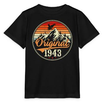 Original 1943 - T-shirt bio MINI CREATOR Stanley/Stella Enfant - noir - Devant - Mikhail (115cm)
