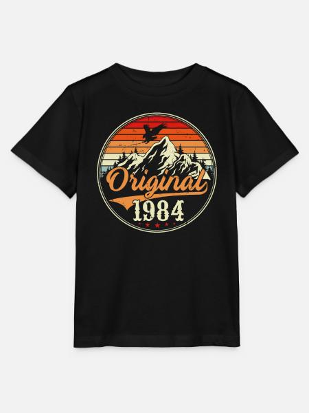 Ursprünglich 1984 - Stanley/Stella Kinder T-Shirt MINI CREATOR - Schwarz