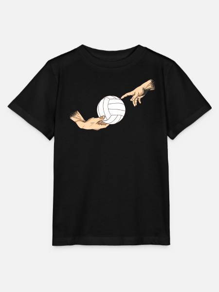 Beachvolleyball Volleyball Volleyballer Vintage - Stanley/Stella Kinder T-Shirt MINI CREATOR  - Schwarz