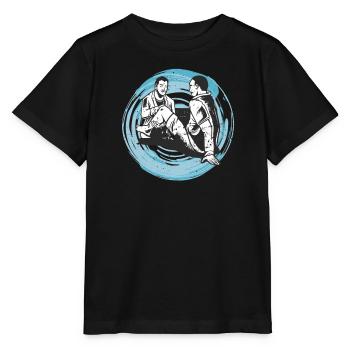 Physiothérapie Physio-Masseur Physiothérapeute - T-shirt bio MINI CREATOR Stanley/Stella Enfant - noir - Devant - Mikhail (115cm)