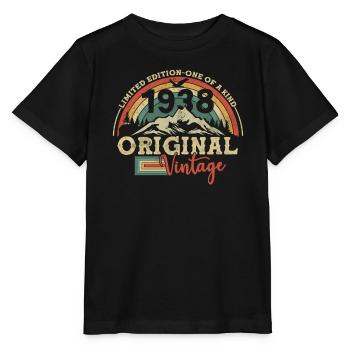 Birthday present 1938 - Stanley/Stella MINI CREATOR Kids’ T-Shirt - black - Front - Mikhail (115cm)