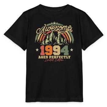 Vintage 1994 Cadeau d’anniversaire - T-shirt bio MINI CREATOR Stanley/Stella Enfant - noir - Devant - Mikhail (115cm)