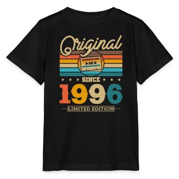 Vintage 1996 Cadeau d’anniversaire - T-shirt bio MINI CREATOR Stanley/Stella Enfant - noir - Devant - Mikhail (115cm)