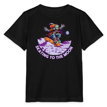 Skateboard Skater Ramp Skating Skating Funny - T-shirt bio MINI CREATOR Stanley/Stella Enfant - noir - Devant - Mikhail (115cm)
