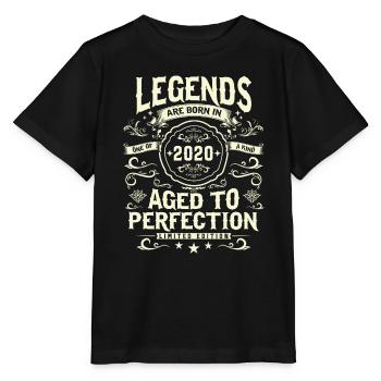 Vintage 2020 Unique 3rd Birthday Gift - Stanley/Stella MINI CREATOR Kids’ T-Shirt - black - Front - Mikhail (115cm)