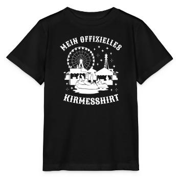 Kirmesshirt Jahrmarkt Volksfest Rummelplatz - Stanley/Stella Kinder T-Shirt MINI CREATOR  - Schwarz - Vorne - Mikhail (115cm)