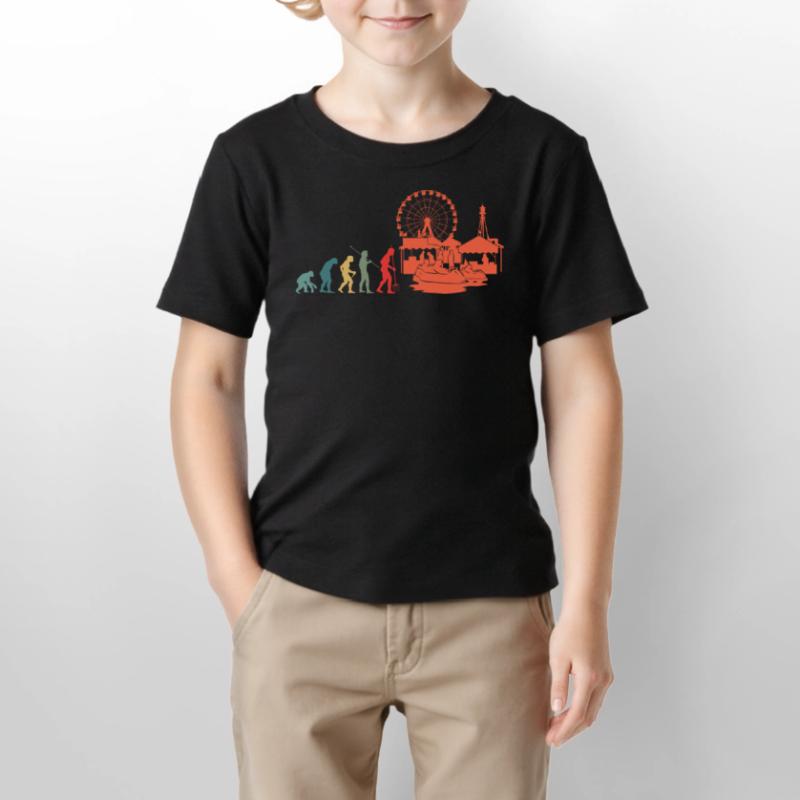 Evolution Amusement Park Fairground Stanley/Stella MINI CREATOR Kids’ T-Shirt