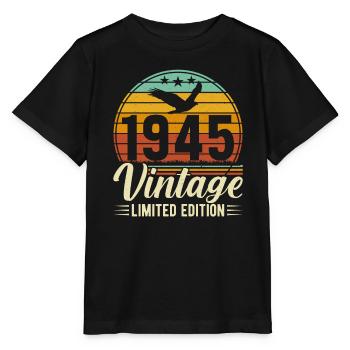 1945 - A timeless masterpiece - Stanley/Stella MINI CREATOR Kids’ T-Shirt - black - Front - Mikhail (115cm)