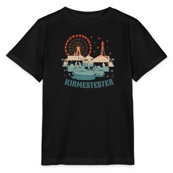 Kirmestester Jahrmarkt Volksfest Rummelplatz - Stanley/Stella Kinder T-Shirt MINI CREATOR  - Schwarz - Vorne - Mikhail (115cm)