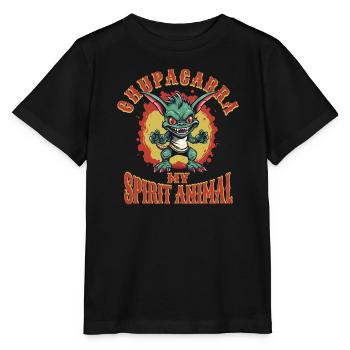 Cryptozoologists Chupacabra Creatures Funny - Stanley/Stella MINI CREATOR Kids’ T-Shirt - black - Front - Mikhail (115cm)