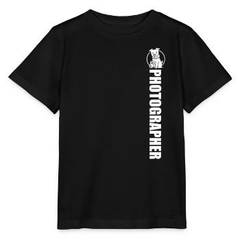 Landscape Photographer, Nature Photographer, Animal Photographer - Stanley/Stella MINI CREATOR Kids’ T-Shirt - black - Front - Mikhail (115cm)