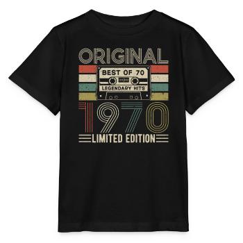 Born Legends 1970 - Stanley/Stella MINI CREATOR Kids’ T-Shirt - black - Front - Mikhail (115cm)
