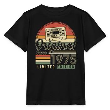 Born Legends 1975 - Stanley/Stella MINI CREATOR Kids’ T-Shirt - black - Front - Mikhail (115cm)