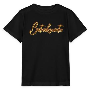BWL Abschluss-Geschenk Betriebswirtin - Stanley/Stella Kinder T-Shirt MINI CREATOR  - Schwarz - Vorne - Mikhail (115cm)