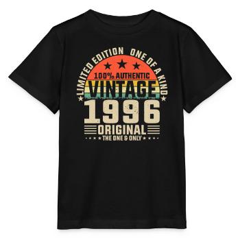 Jahreszeiten im Jahr 1996 - Stanley/Stella Kinder T-Shirt MINI CREATOR  - Schwarz - Vorne - Mikhail (115cm)