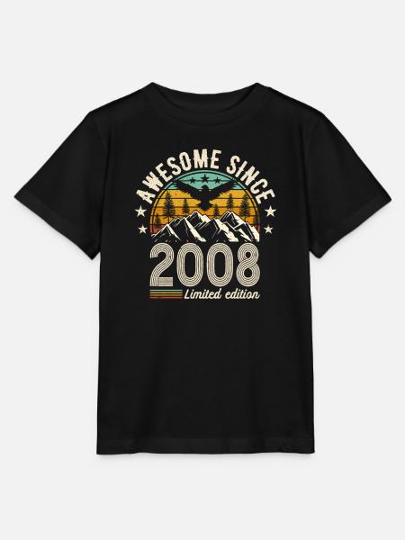 Vintage Legend 2008 - Stanley/Stella T-shirt MINI CREATOR til børn - sort