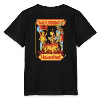 Gothic Witches Resin Chunks Occult - Stanley/Stella MINI CREATOR Kids’ T-Shirt - black - Front - Mikhail (115cm)