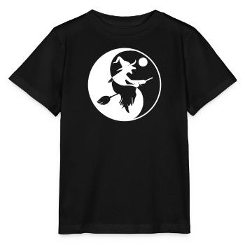 Mystische Hexen Gothic Okkult Witch - Stanley/Stella Kinder T-Shirt MINI CREATOR  - Schwarz - Vorne - Mikhail (115cm)