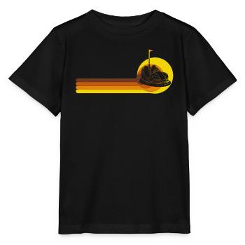 Freizeitpark Jahrmarkt Rummelplatz Kirmes - Stanley/Stella Kinder T-Shirt MINI CREATOR  - Schwarz - Vorne - Mikhail (115cm)