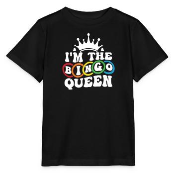 Bingo Player Bingo Jeu de bingo Jeux de bingo - T-shirt bio MINI CREATOR Stanley/Stella Enfant - noir - Devant - Mikhail (115cm)