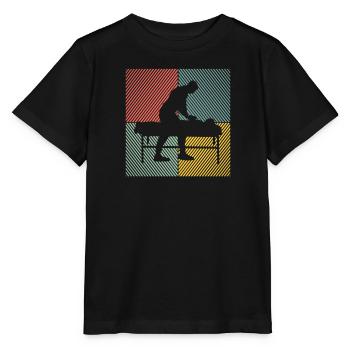 Kinésithérapeute Chiropracteur Physio-masseur - T-shirt bio MINI CREATOR Stanley/Stella Enfant - noir - Devant - Mikhail (115cm)