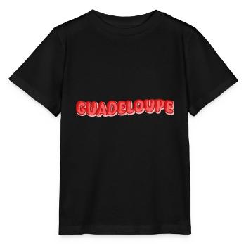 Guadeloupe als Urlaub - Stanley/Stella Kinder T-Shirt MINI CREATOR  - Schwarz - Vorne - Mikhail (115cm)