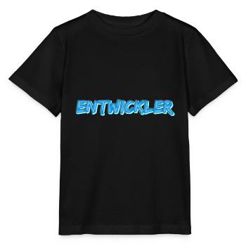Entwickler als Job - Stanley/Stella Kinder T-Shirt MINI CREATOR  - Schwarz - Vorne - Mikhail (115cm)