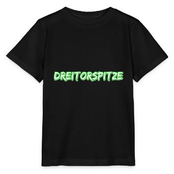 Trekking Dreitorspitze - T-shirt bio MINI CREATOR Stanley/Stella Enfant - noir - Devant - Mikhail (115cm)