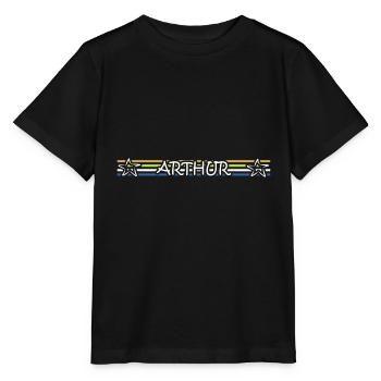 Arthur - Stanley/Stella MINI CREATOR Kids’ T-Shirt - black - Front - Mikhail (115cm)