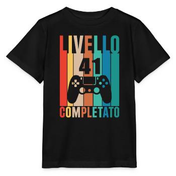 Level 41 - Stanley/Stella MINI CREATOR Kids’ T-Shirt - black - Front - Mikhail (115cm)