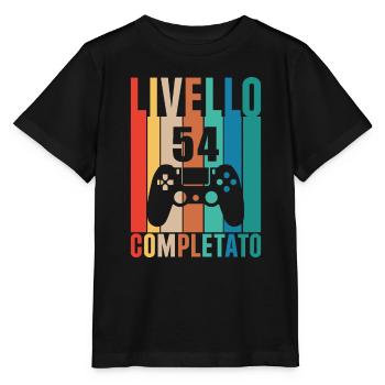 Level 54 - Stanley/Stella MINI CREATOR Kids’ T-Shirt - black - Front - Mikhail (115cm)