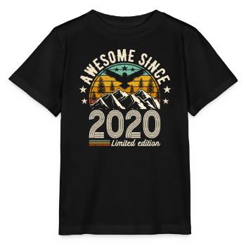 2020 - Stanley/Stella Kinder T-Shirt MINI CREATOR  - Schwarz - Vorne - Mikhail (115cm)