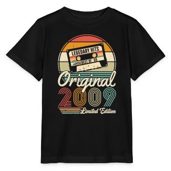 BAUJAHR 2009 - Stanley/Stella Kinder T-Shirt MINI CREATOR  - Schwarz - Vorne - Mikhail (115cm)