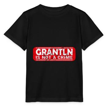 Grantln Bayern Bayrisch Enragés Insultes - T-shirt bio MINI CREATOR Stanley/Stella Enfant - noir - Devant - Mikhail (115cm)