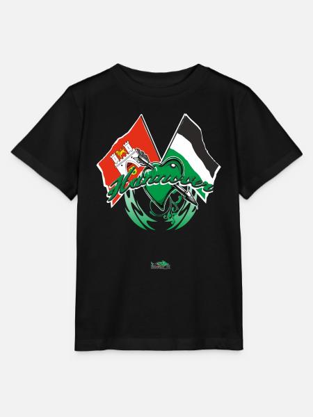 Hannover - Flagge zeigen - Stanley/Stella Kinder T-Shirt MINI CREATOR - Schwarz