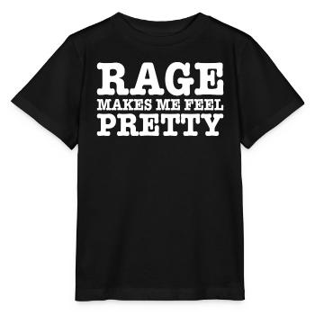 Rage Makes Me Feel Pretty, Humor Saying, Sarcastic - T-shirt bio MINI CREATOR Stanley/Stella Enfant - noir - Devant - Mikhail (115cm)